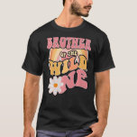 Camiseta Daisy Birthday Brother Wild One Boho 1er cumpleaño<br><div class="desc">Daisy Birthday Brother Wild One Boho 1er cumpleaños coincidiendo</div>