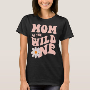 Camiseta Daisy Birthday Mom Wild One Boho Daisy 1er cumplea
