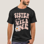 Camiseta Daisy Birthday Sister Wild One Boho 1er cumpleaños<br><div class="desc">Daisy Birthday Sister Wild One Boho 1er cumpleaños coincidiendo</div>