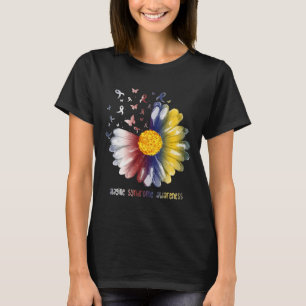 Camiseta Daisy Butterfly Síndrome de Alagille Conciencia