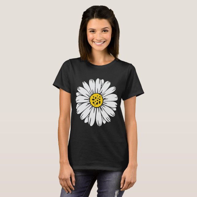 Camiseta Daisy Flower (Anverso completo)