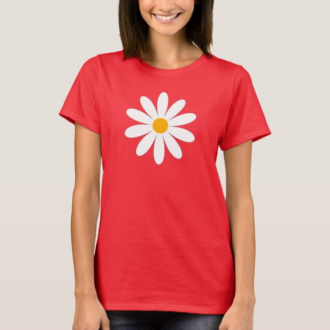 Camiseta Daisy Flower (Anverso)