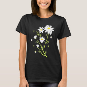 Camiseta Daisy Flower Gardener Plant Floral