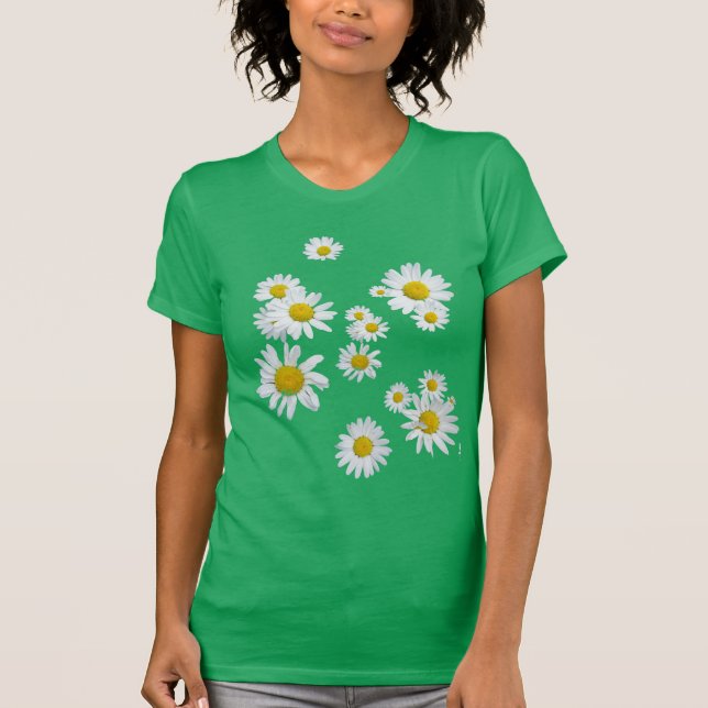 Camiseta Daisy Flowers T-Shirt (Anverso)