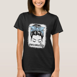 Camiseta Daisy Momo Life Messy Hair Bun deja perplejos a la