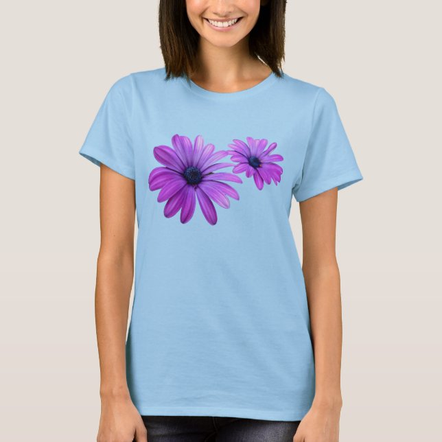 Camiseta Daisy para mujeres Camisa Orgánica de Flo (Anverso)