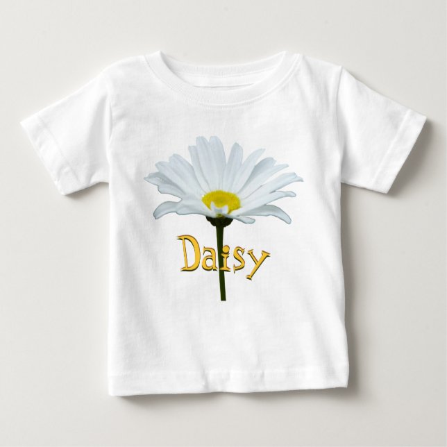 Camiseta Daisy personalizada Daisy Baby Shirt (Anverso)