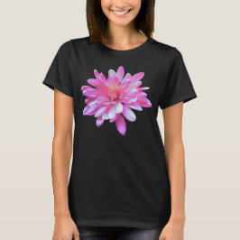 Camiseta Daisy rosa, foto retro floral