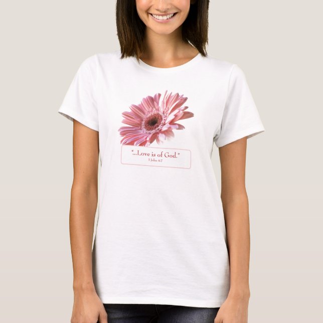 Camiseta Daisy "Rubor" (Anverso)