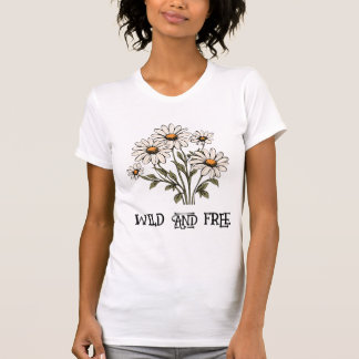 Camiseta Daisy salvaje y libre