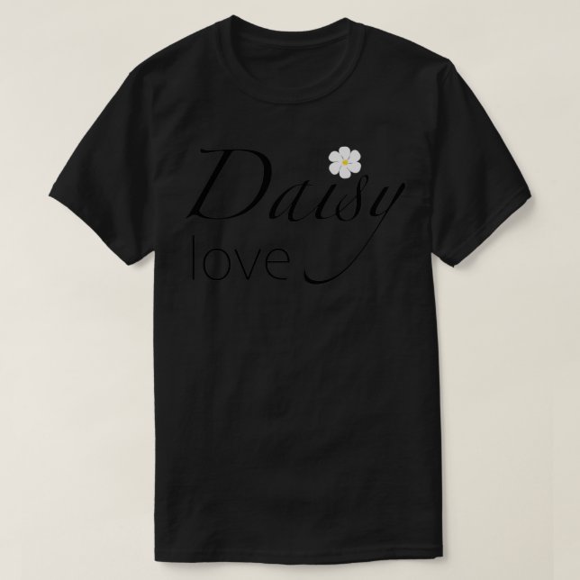 Camiseta Daisy simple (Diseño del anverso)