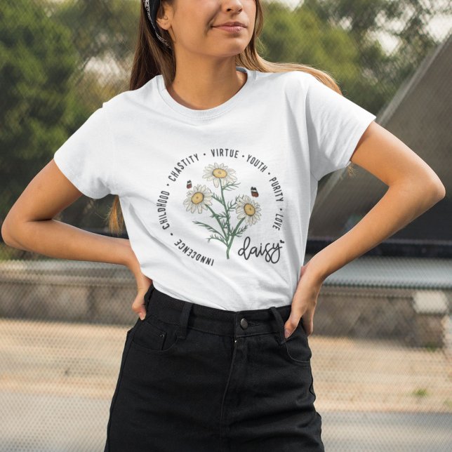 Camiseta Daisy Wildflower T-Shirt (Subido por el creador)