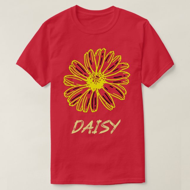 Camiseta Daisyamarillo (Diseño del anverso)