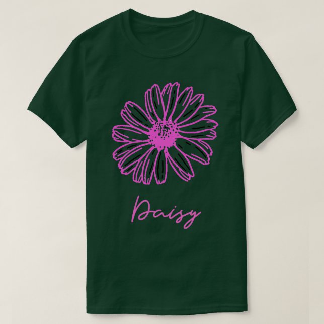 Camiseta Daisypink (Diseño del anverso)