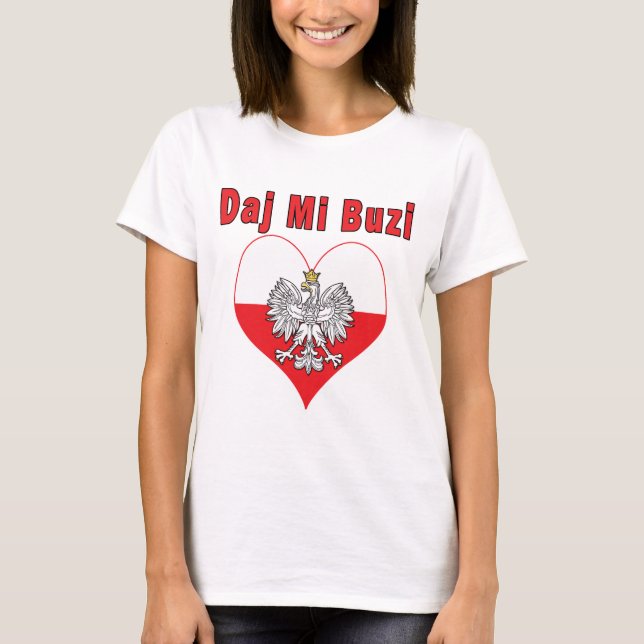 Camiseta Daj Mi Buzi Eagle Heart (Anverso)