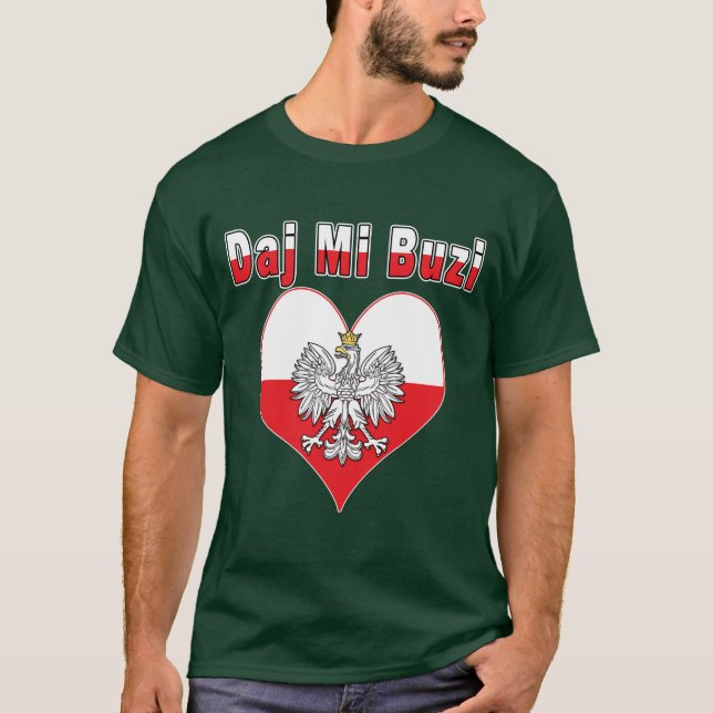 Camiseta Daj Mi Buzi Eagle Heart (Anverso)