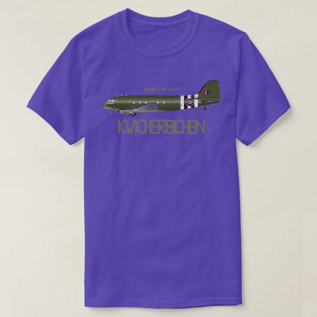 CAMISETA DAKOTA C47 SKYTRAIN KWICHERBICHEN 1 (Diseño del anverso)