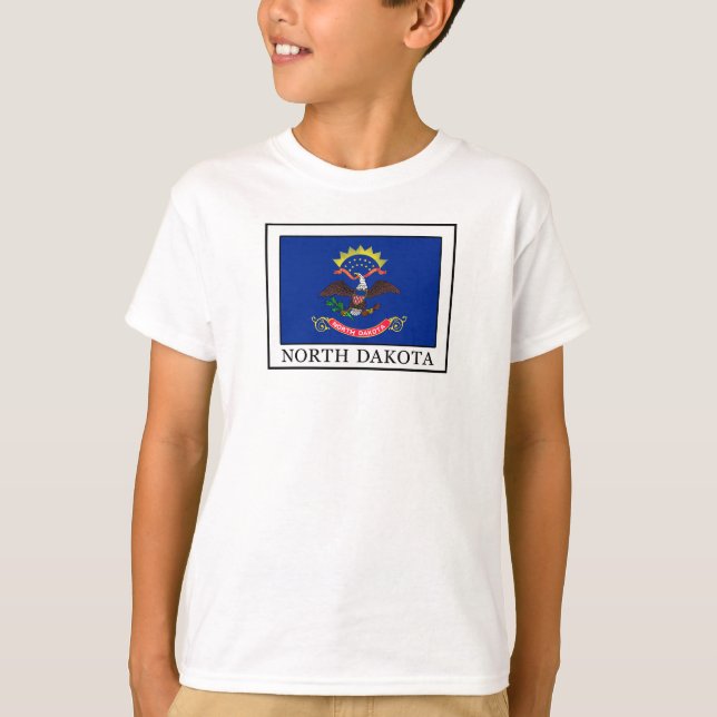 Camiseta Dakota del Norte (Anverso)