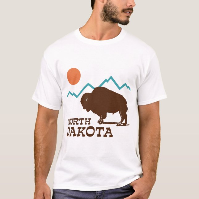 Camiseta Dakota del Norte (Anverso)