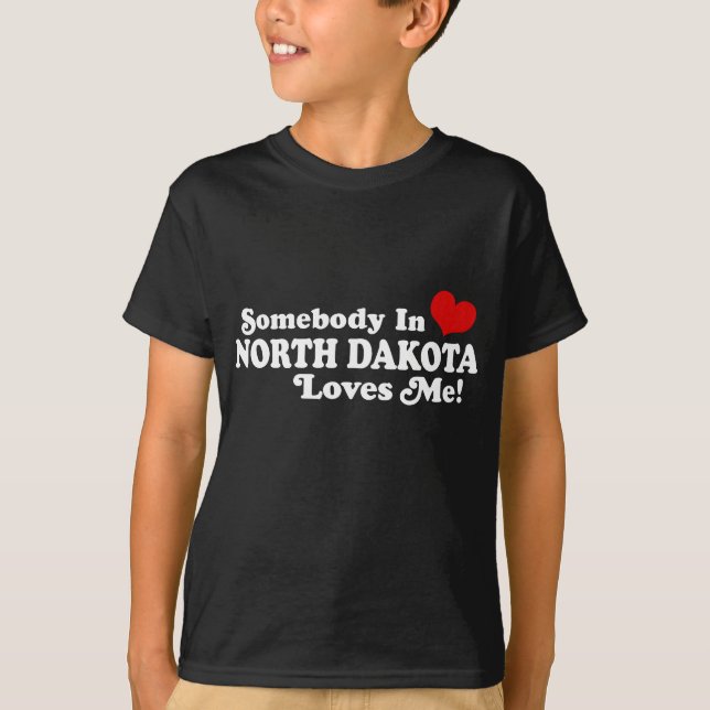 Camiseta Dakota del Norte (Anverso)