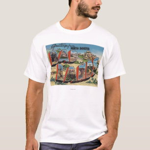 Camiseta Dakota del Norte - Badlands - escenas grandes de