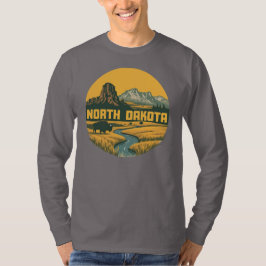 Camiseta Dakota del Norte Estados Unidos de América