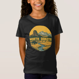 Camiseta Dakota del Norte Estados Unidos de América