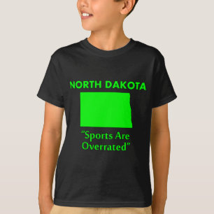 Camiseta Dakota del Norte - Los Deportes Están Sobrevalorad