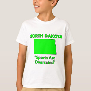 Camiseta Dakota del Norte - Los Deportes Están Sobrevalorad