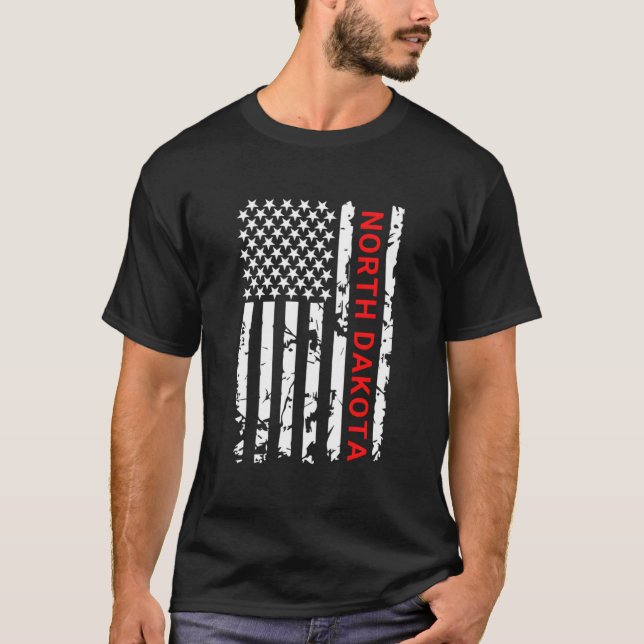 Camiseta Dakota del Norte Y (Anverso)