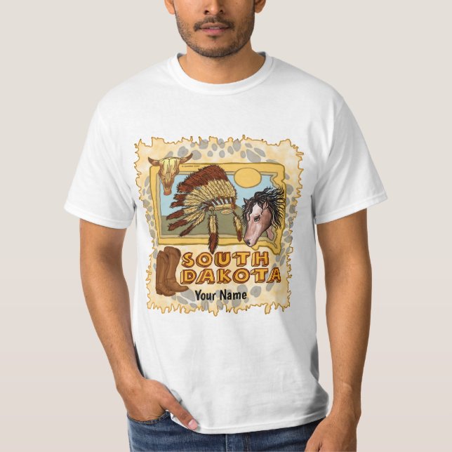 Camiseta Dakota del Sur (Anverso)