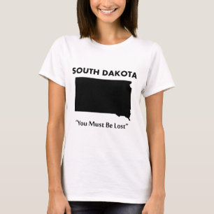 Camiseta Dakota del Sur - Debes Estar Perdido