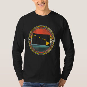 Camiseta Dakota del Sur Hawaii Raíces del estado original R