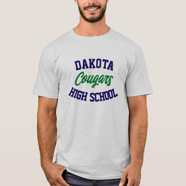 Camiseta Dakota High School T-Shirt (Anverso)