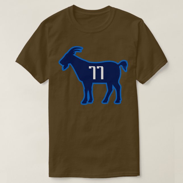 Camiseta DAL GOAT 77 Azul claro (Diseño del anverso)