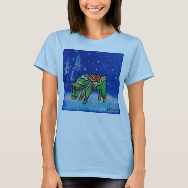 Camiseta Dala Horse III (Anverso)