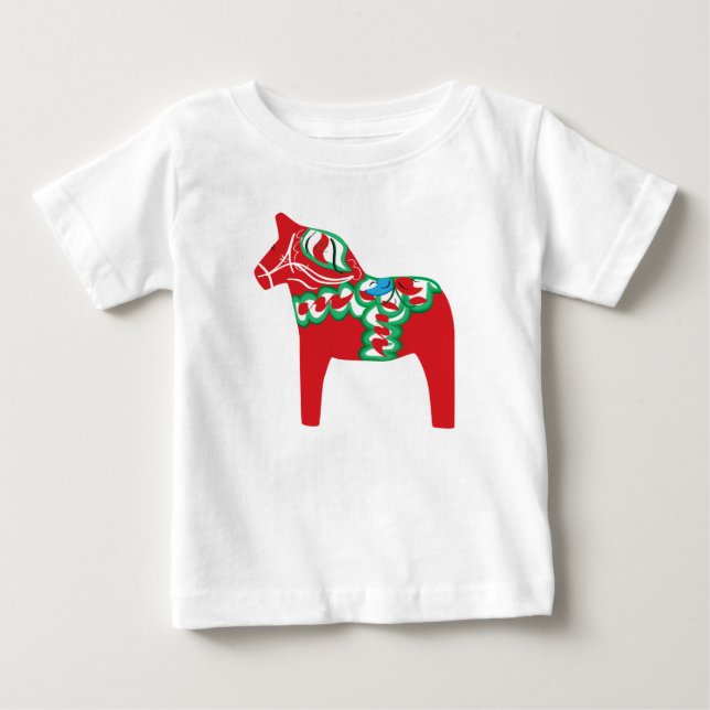 Camiseta Dala Horse Infant (Anverso)