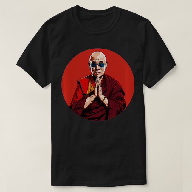 Camiseta Dalai Lama (Diseño del anverso)