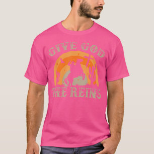 Camiseta Dale A Dios Las Rías Retro De Vaquero Para Cristia