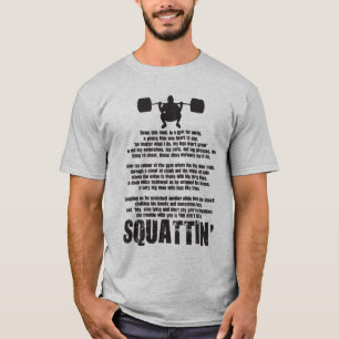 Camiseta Dale Clark Squat Poem Appartal