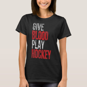 Camiseta Dale Corazón y Juega Hockey sobre Hielo - Jugador 