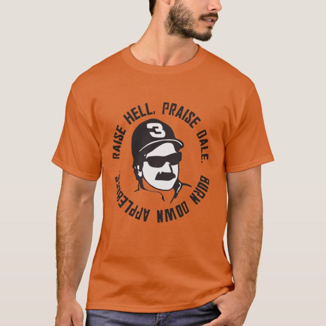 Camiseta dale earnhardt raise hell (Anverso)