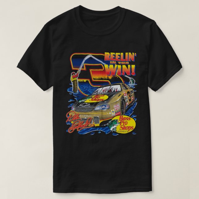 Camiseta Dale Earnhardt Reelin En La Victoria (Diseño del anverso)