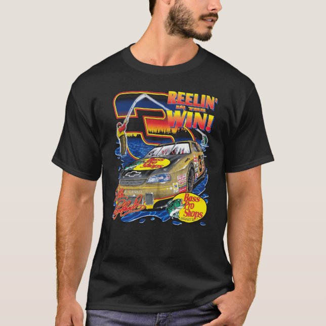 Camiseta Dale Earnhardt Reelin En La Victoria Esencial T-Sh (Anverso)