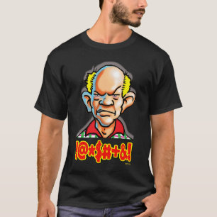 Camiseta Dale The Dad Curmudgeon Cussing Graphic