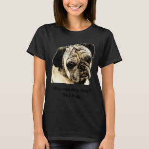 Camiseta Dale Un Abrazo A Un Pug