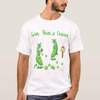 Camiseta Dale una oportunidad a los guisantes