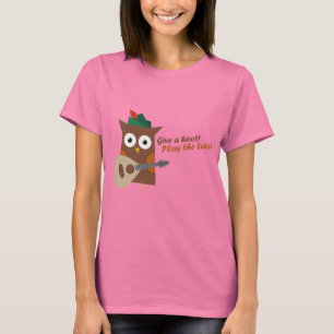 Camiseta ¡Dale una patada! Reproducir la laúd