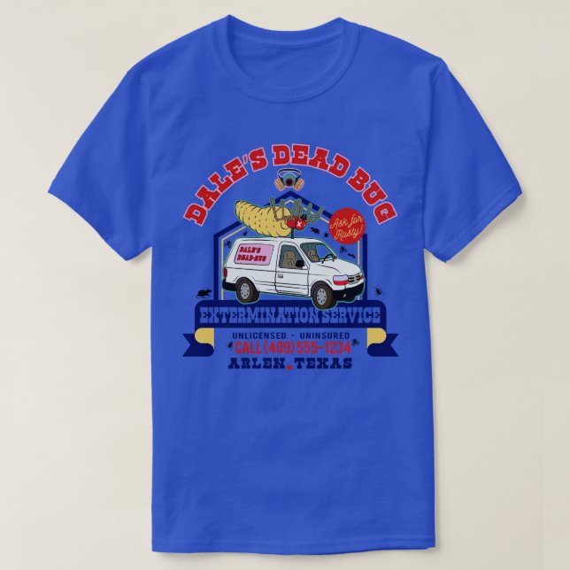Camiseta Dales Dead Bug Service Lts (Diseño del anverso)