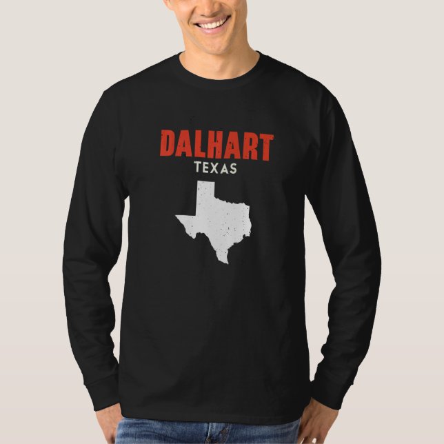 Camiseta Dalhart Texas USA State America Travel Texas (Anverso)